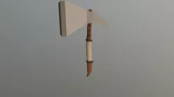 Low-Polly Battle Hammer