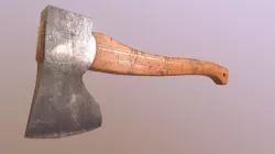 Low Poly Axe
