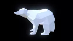Low Poly Bear