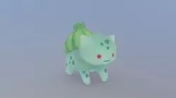 Low-Poly Bulbasaur