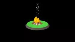 Low Poly Campfire