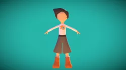 Low Poly Character!