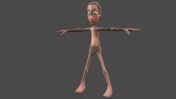 low poly character