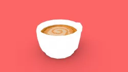 Low Poly Coffee Cup