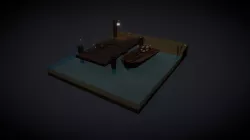 Low Poly Dock