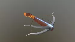 Low-Poly Fantasy Crossbow