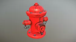 [Low Poly] Fire Hydrant