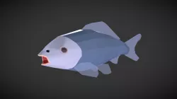 Low poly fish
