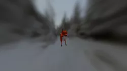 low poly fox
