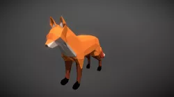 Low Poly Fox
