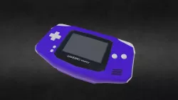 Low Poly Gameboy Advance