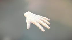 Low-Poly Hand With Animation