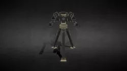 Low Poly Heavy Sentry Gun