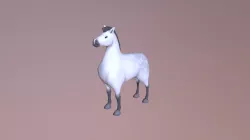 Low Poly Horse