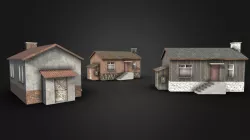 Low Poly House VOL.1