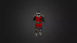 Low poly knight