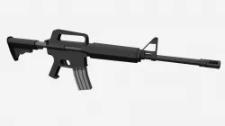 Low Poly M4A1