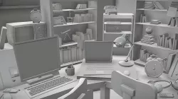 Low Poly Newsroom