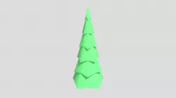 Low Poly Pinetree