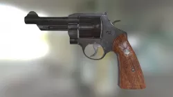 Low Poly Revolver