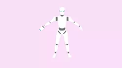 Low-poly Robot
