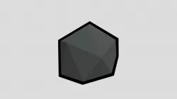 Low poly rock