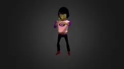 Low Poly Rock Star