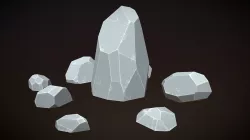 Low Poly Rocks