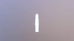 Low poly Scar model