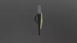 Low poly shield