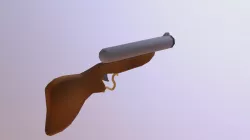 Low-poly Shotgun