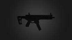 Low Poly SIG SAUER MPX