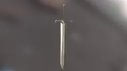 Low Poly Stylised Sword