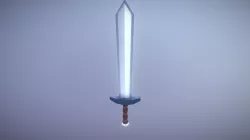 Low poly sword