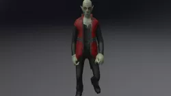 Low Poly Vampire