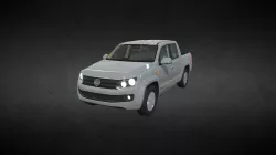 (Low-poly) Volkswagen Amarok (free download)