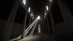 Low-poly VR Ready Interior Temple Scene