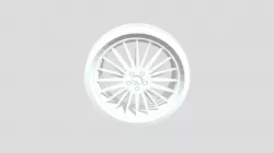 Low Poly Wheel