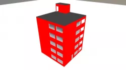 Lowpoly building