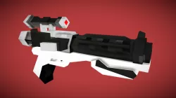 lowpoly F11D blaster