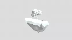 LowPoly Metal Tree