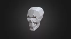 lowpoly Skull