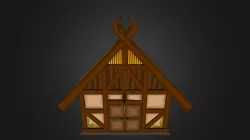 Lowpoly Viking Blacksmith and Bar