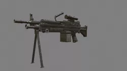 M249 Machine Gun
