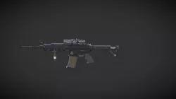 M4a1 Hipoly for film