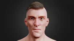 Male Model Test by Daniel García