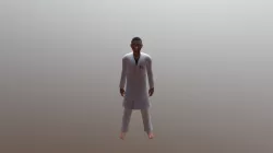 Male Sitting Pose