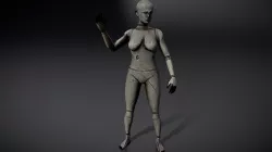 Mannequin Waving