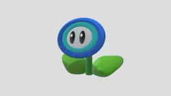 Mario Bros Ice Flower