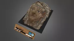 Mask of a mummy